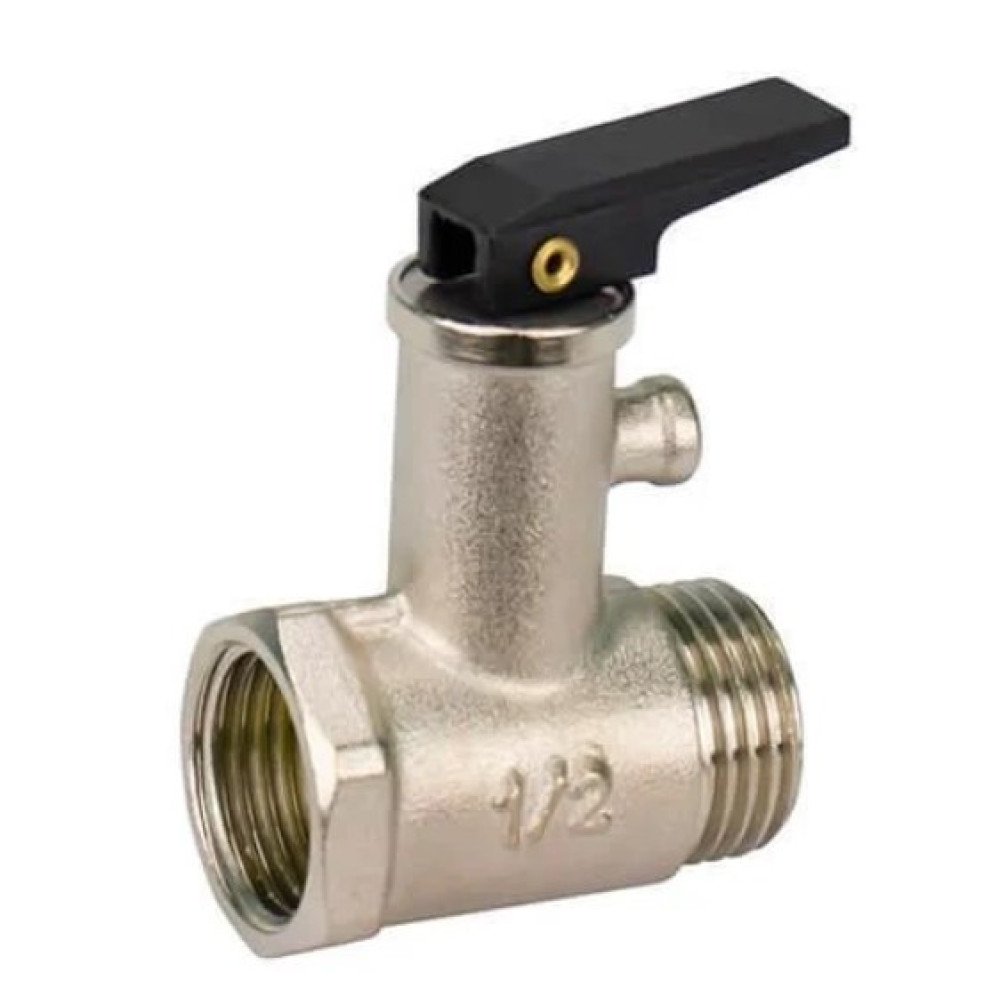 Клапан для бойлера з ручкою 1/2" KARRO (ART 88144) Клапан для бойлера з ручкою 1/2" KARRO (ART 88144)