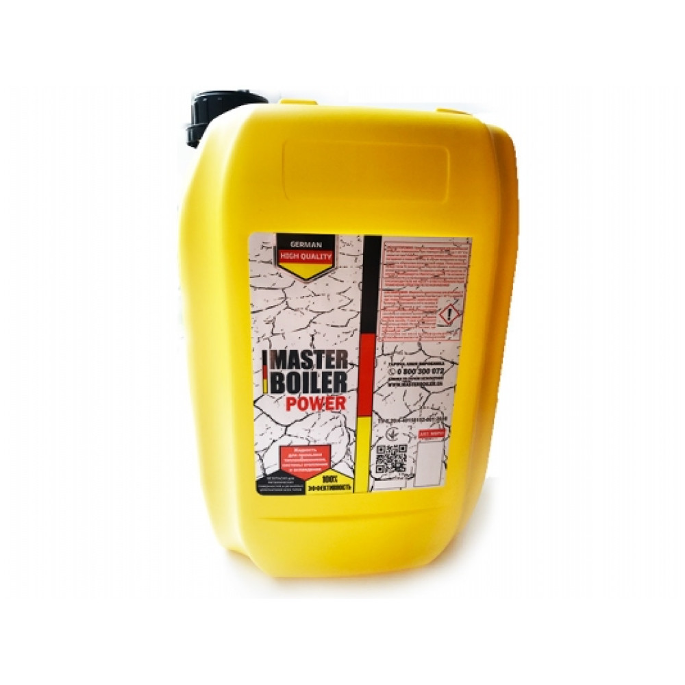 Рідина для промивання тілообмінників MASTER BOILER POWER 30 л Рідина для промивання тілообмінників MASTER BOILER POWER 30 л