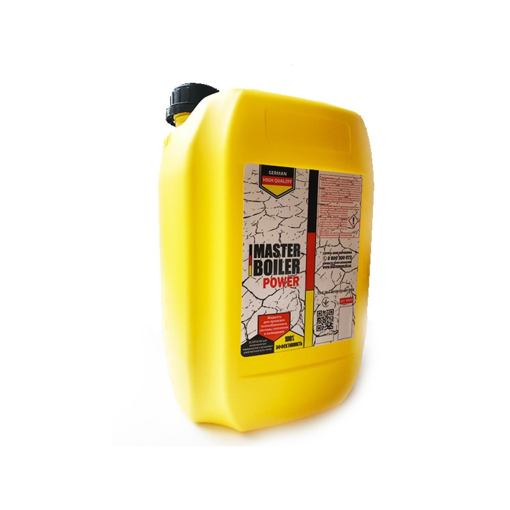 Рідина для промивання тілообмінників MASTER BOILER POWER 30 л Рідина для промивання тілообмінників MASTER BOILER POWER 30 л